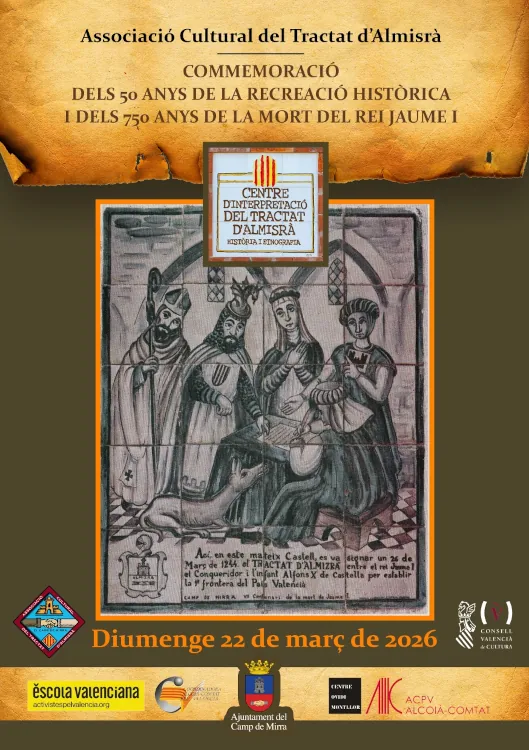 Commemoració 50 Tractat d'Almisrà