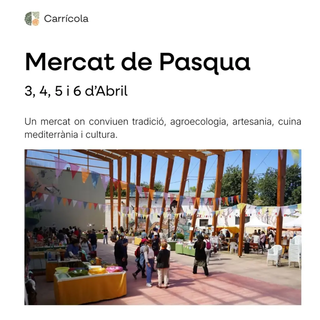 Mercat Pasqua Carrícola