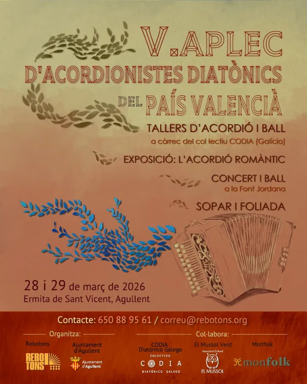 Agullent Aplec Acordeonistes 2026