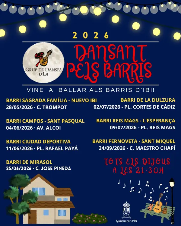 Dansant pels Barris Ibi 2026