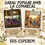 La Rondalla i Danses La Comarcal ha confirmat dues properes actuacions de música i ball popular a les comarques de la Vall d'Albaida i la Costera. Les cites, plantejades com a trobades obertes de caràcter participatiu, tindran lloc aquest diumenge 31 de maig a Agullent i el dissabte 20 de juny a Moixent, amb un repertori centrat en els gèneres tradicionals de la contornada. Sarau Popular Agullent Moixent