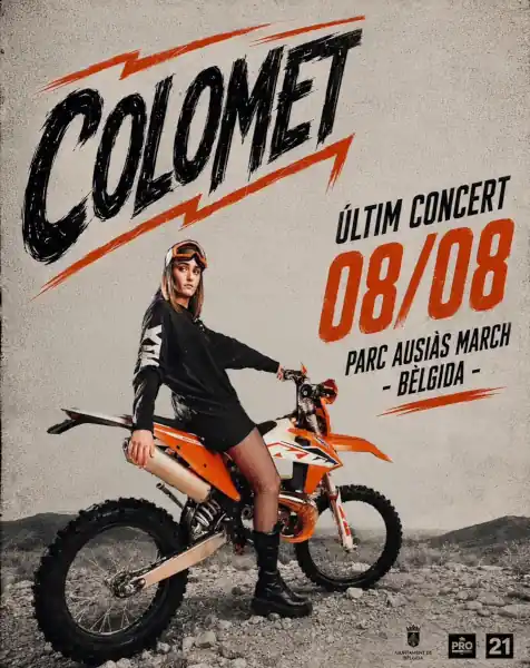 Colomet Últim Concert en Bèlgida