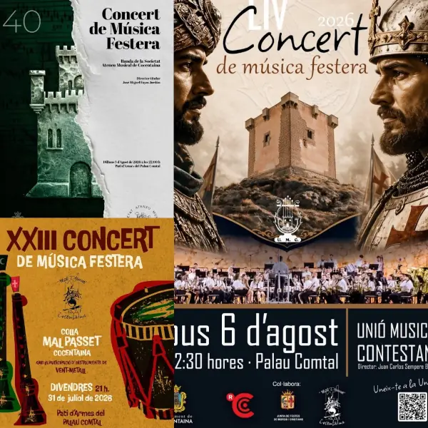 Concert Música Festera Cocentaina 2026