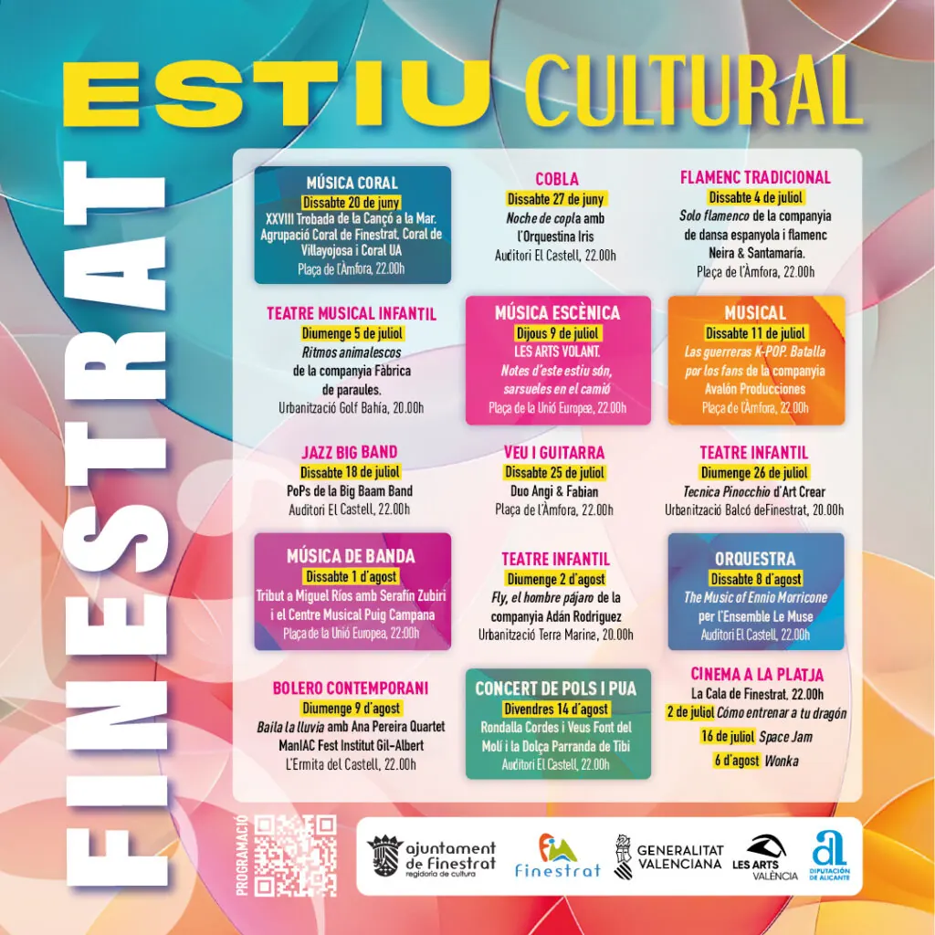 Estiu Cultural Finestrat 2026