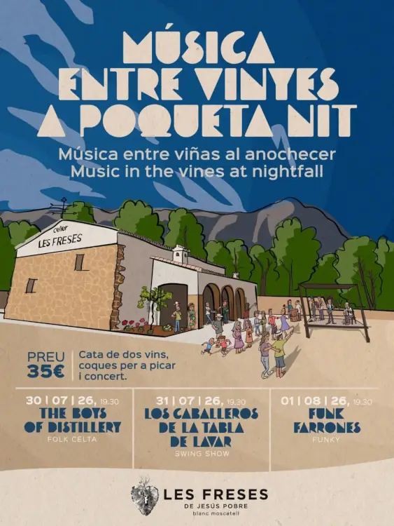 Música entre Vinyes Jesús Pobre 2026