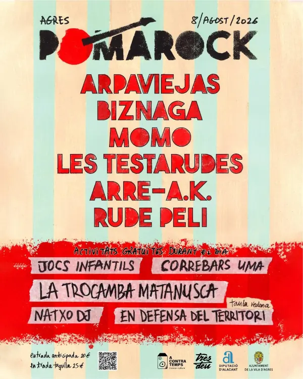 Poma Rock Agres 2026