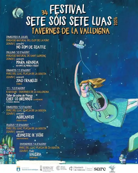 Sete Sois Sete Luas Tavernes 2026