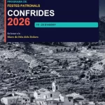 Festes patronals Confrides Programa