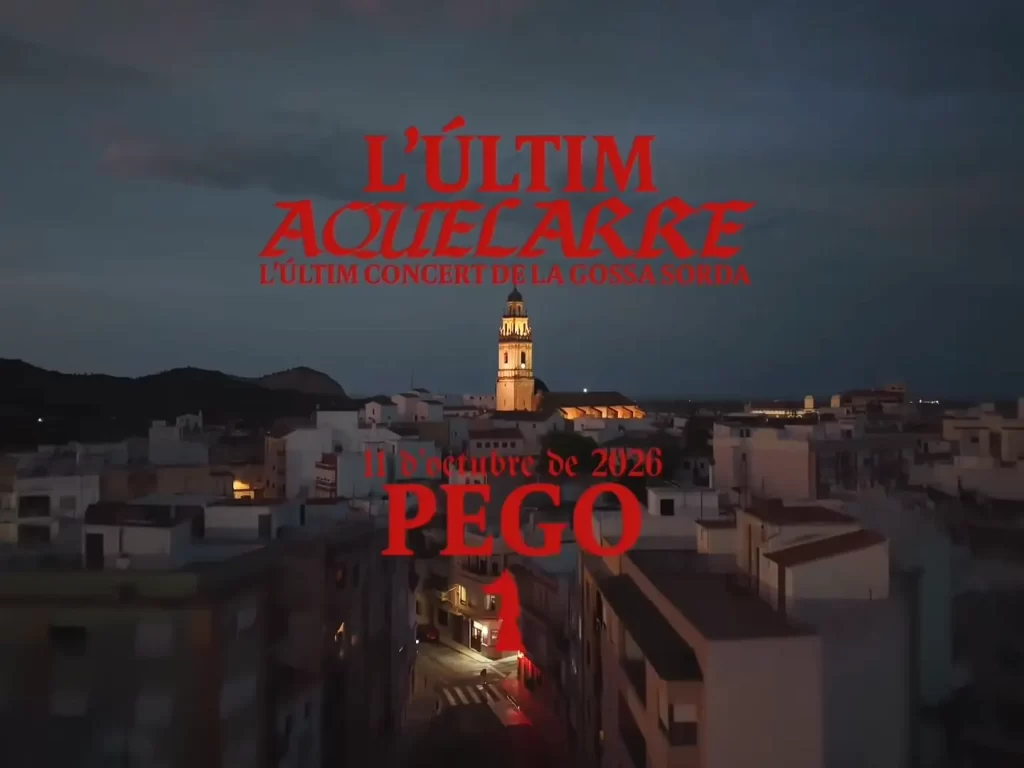 La Gossa Sorda Pego 11 octubre 2026