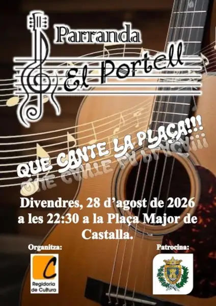 Que cante la plaça