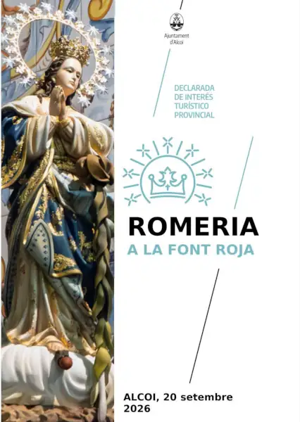 Romeria Font Roja 2026 mare de déu dels lliris