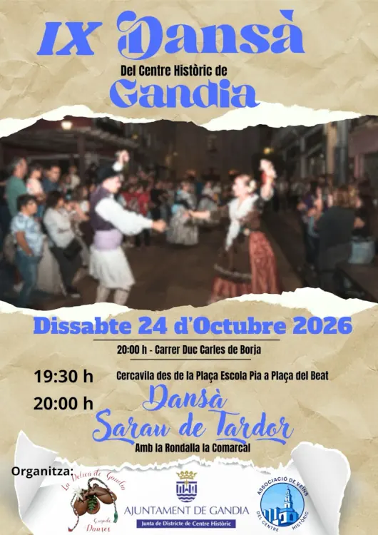Dansà de Gandia 2026