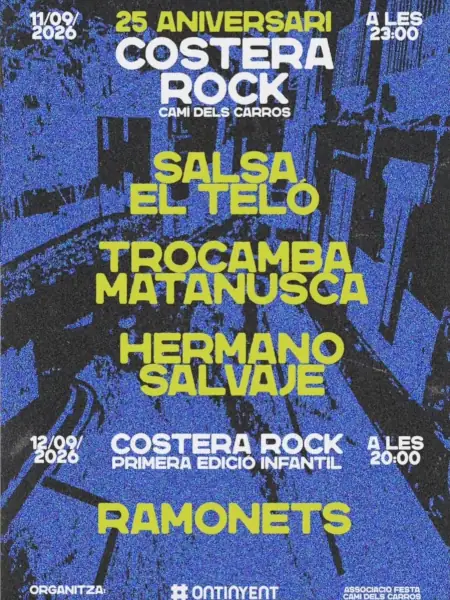 Costera Rock Ontinyent 2026